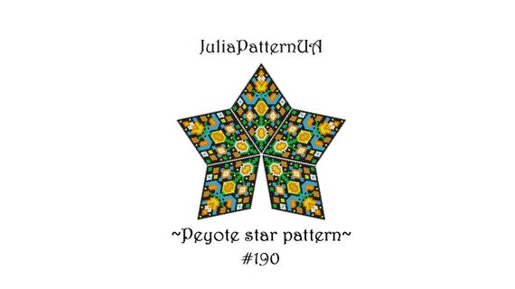 Scandinavian Folk Ornament Peyote Star Pattern PDF Birds in Flowers 3D  Beaded Star Pattern DIY Warped Square Pattern Seed Bead Patterns - Etsy
