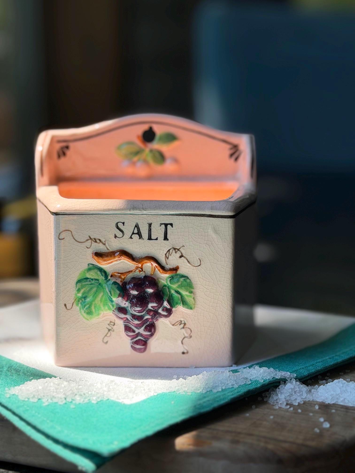 Vintage Salt Wall Box - Etsy