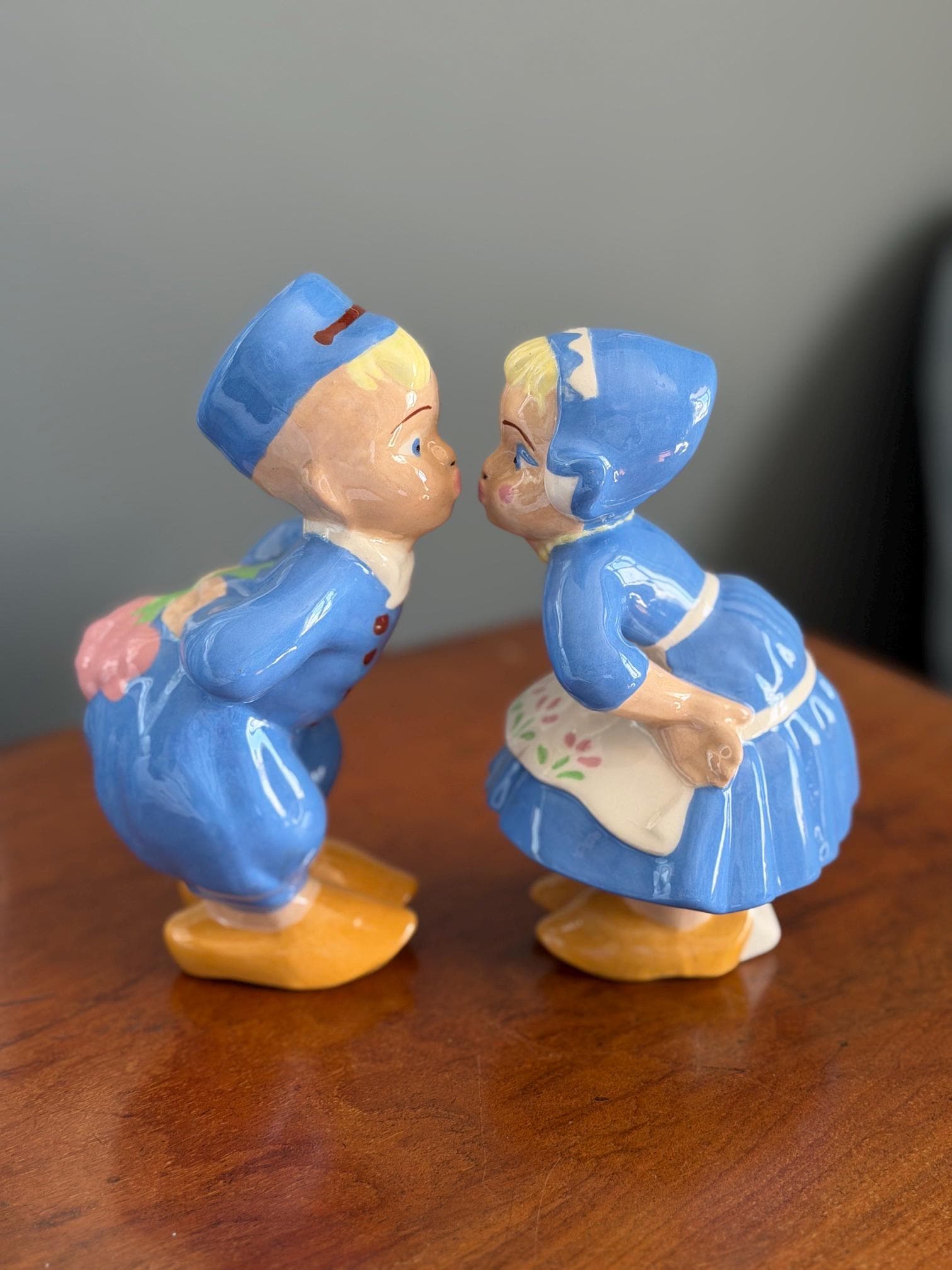 Vintage Ceramic Dutch Kissing Boy and Girl - Etsy