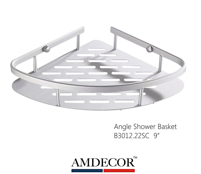 AMDECOR Bath Storage Shelf Kitchen Storage Organizer Modern Bath Accessories Set Bathroom Hardware Kitchen Hardware Bath Organizer