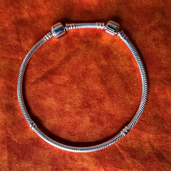 Rallonge de bracelet, 3 TAILLES, ajoutez de la longueur à n'importe quelle chaîne serpent de style pandora ou de style européen avec fermeture à barillet, pour un grand poignet ou de nombreuses breloques