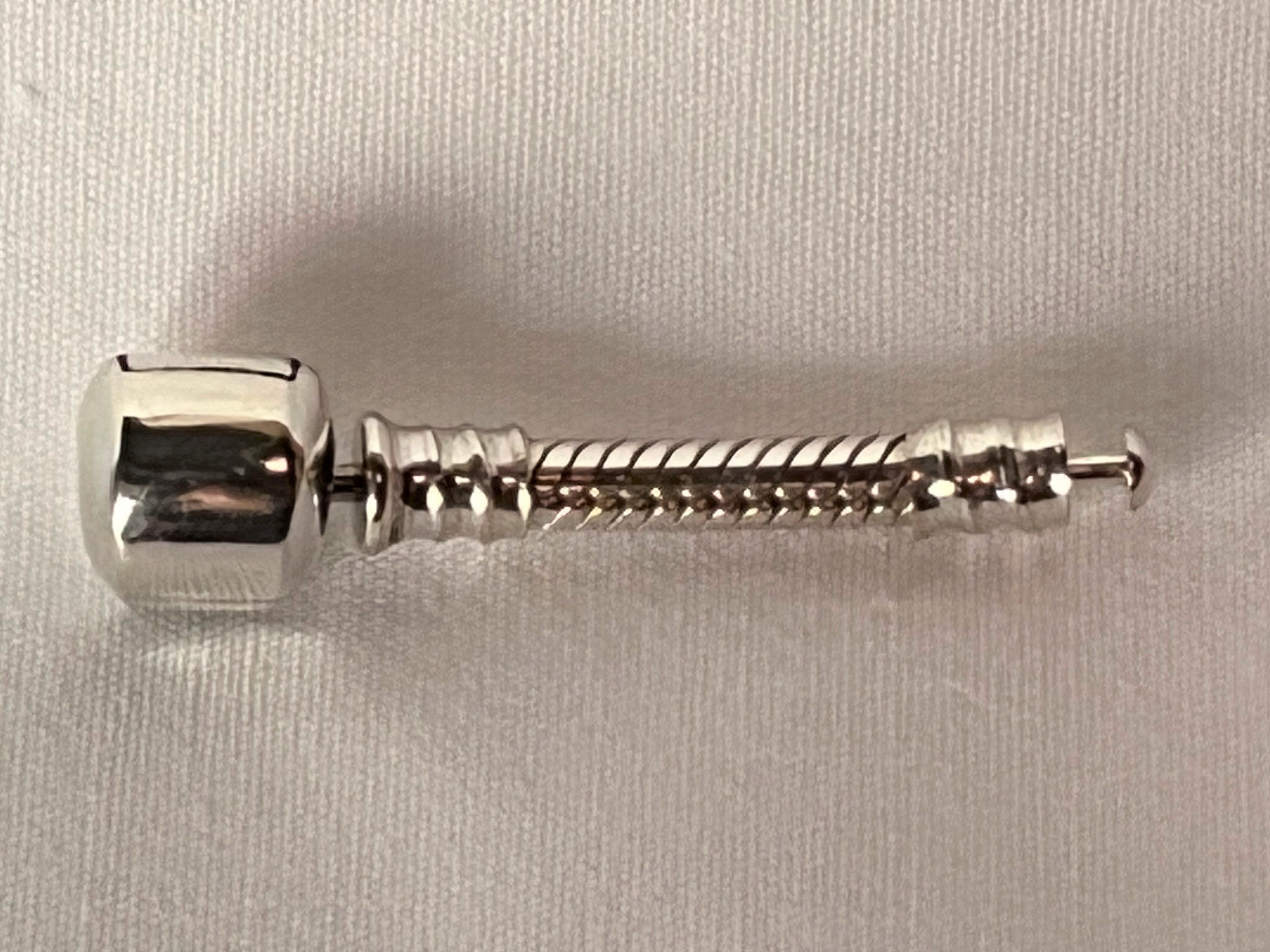 Bracelet Extender, 3 SIZES, Add Length to Any Pandora or European Style  Snake Chain With Barrel Closure, for Large Wrist or Many Charms 