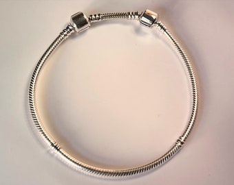 Bracelet Extender, 3 SIZES, Add Length to Any Pandora or European Style  Snake Chain With Barrel Closure, for Large Wrist or Many Charms 