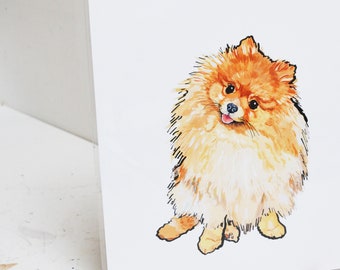 Pomeranian Wall Art | Pomeranian Print | Pomeranian Lover Gift