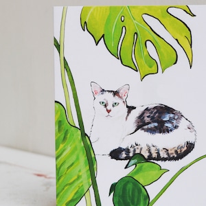 de voeux de chat de Cheeseplant de Zazzle.be Liste d'envies Vous avez des idées ? Carte de voeux chat