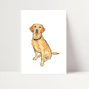 Renard labrador roux | Art mural laboratoire renard rouge