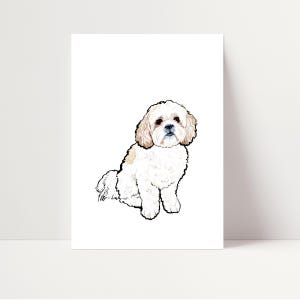 Shih Tzu Print | Shih Tzu Wall Art