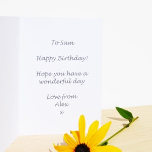 Personalizzazione dei biglietti d'auguri