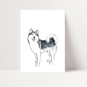 Impression Husky | Décoration murale Husky