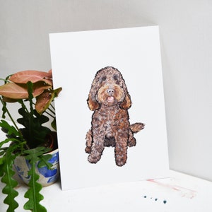 A4 'Detailed' Bespoke Pet Portrait Commission image 7