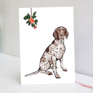 Deutsch Kurzhaar Weihnachtskarte