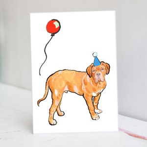 Gepersonaliseerde Bordeauxdogkaart