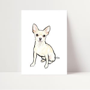 Chihuahua Print | Chihuahua Wall Art