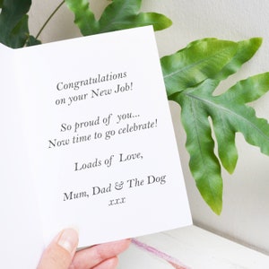 Tuxedo Cat Birthday Card | Black and White Cat Card image 5