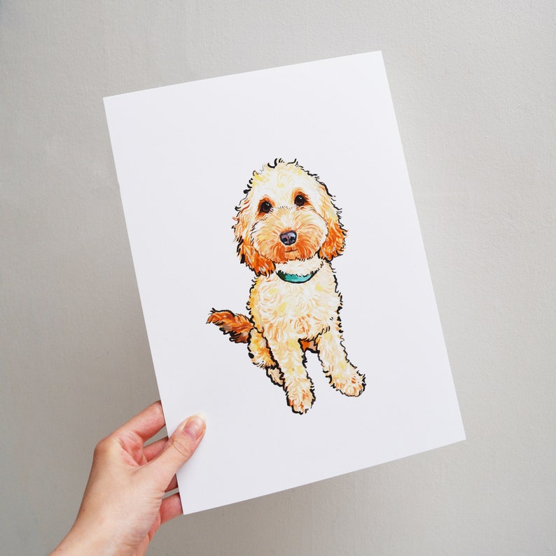 Cockapoo Print | Cockapoo Print - Etsy