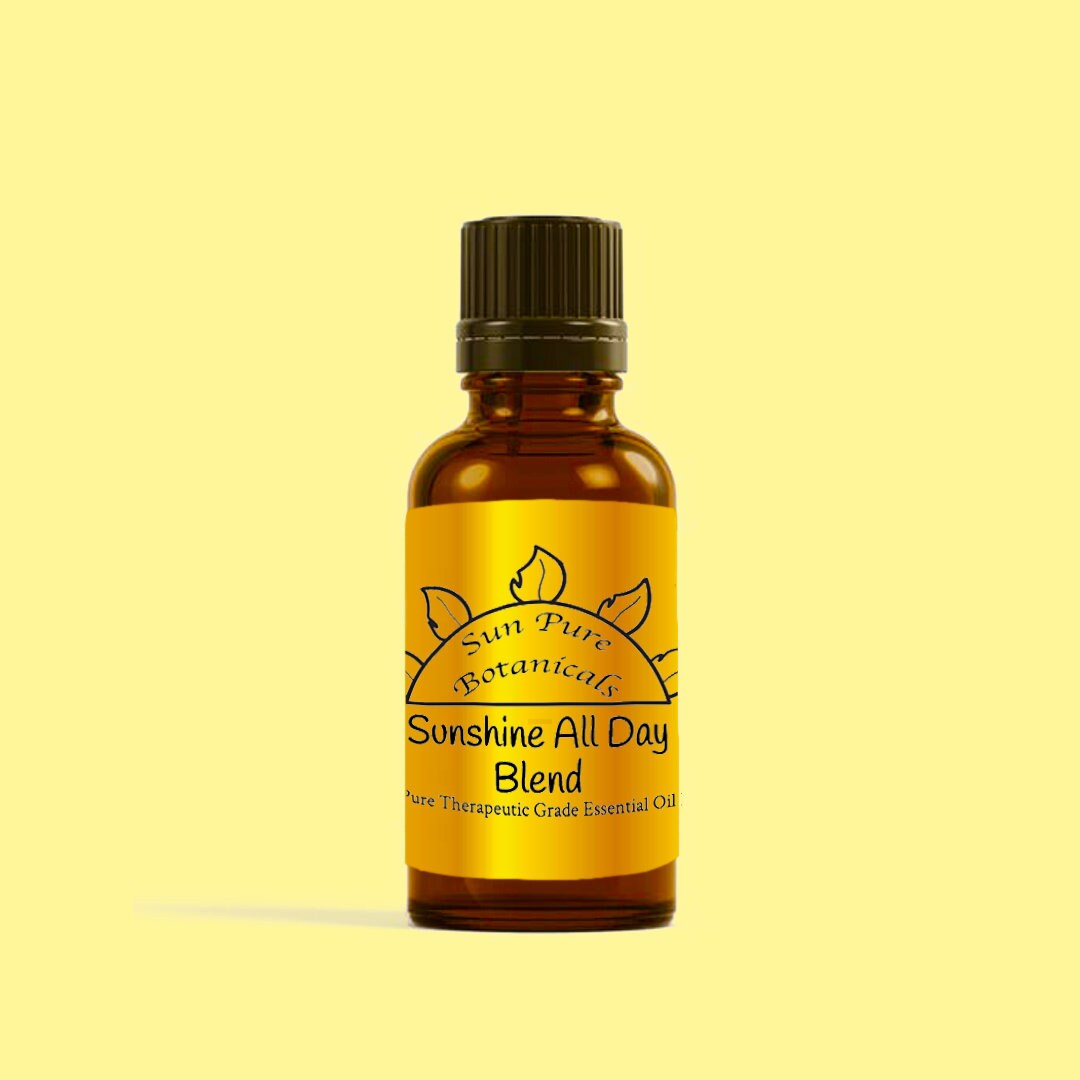 Sun Pure Botanicals Sunshine All Day Essential Oil Blend Etsy