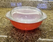 Vintage Pyrex Friendship Covered Casserole Dish
