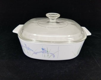 corningware purple iris