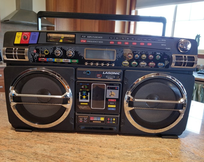 Vintage Lasonic I931 Ipod Ghetto Blaster/boombox Etsy