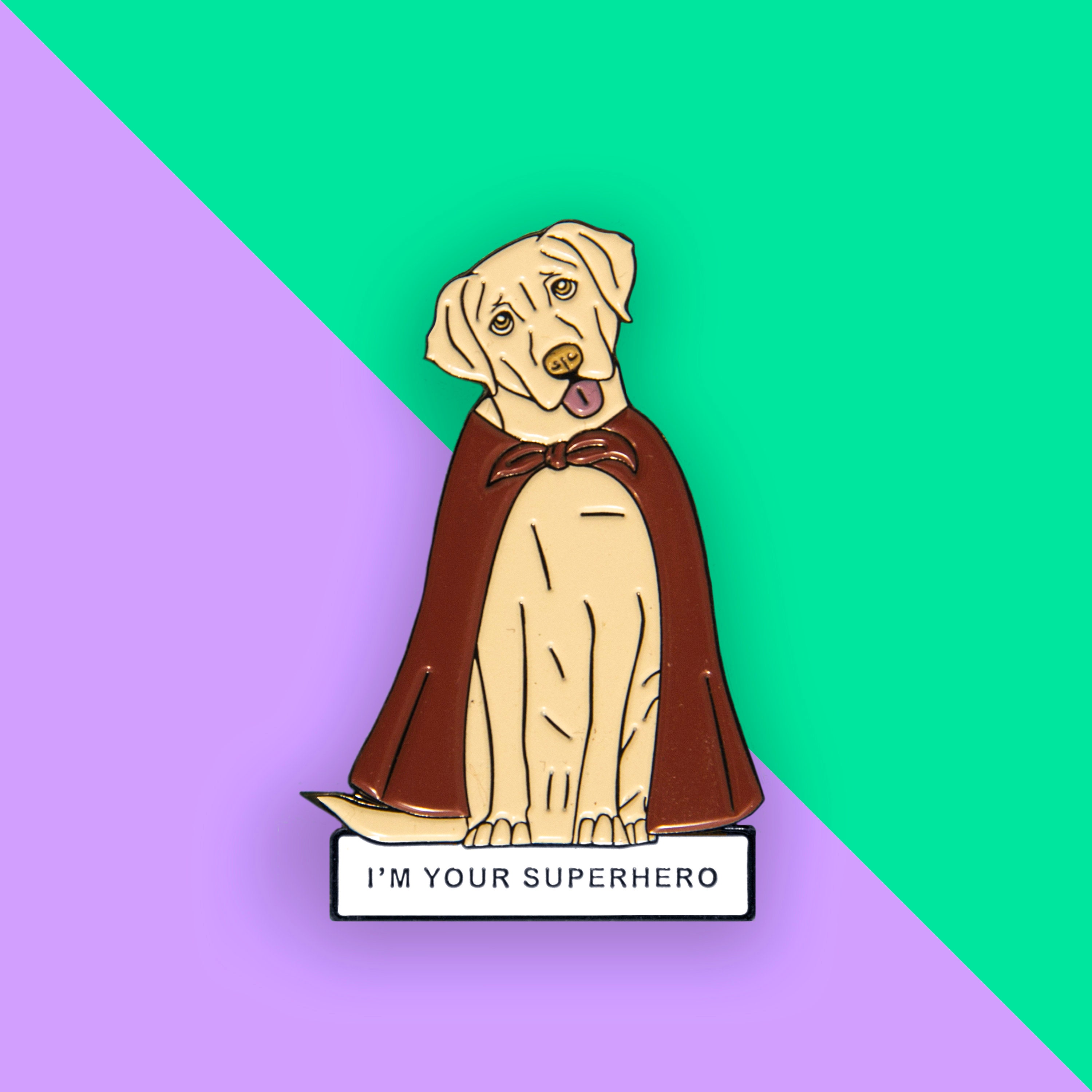 Labrador Enamel Pin Etsy