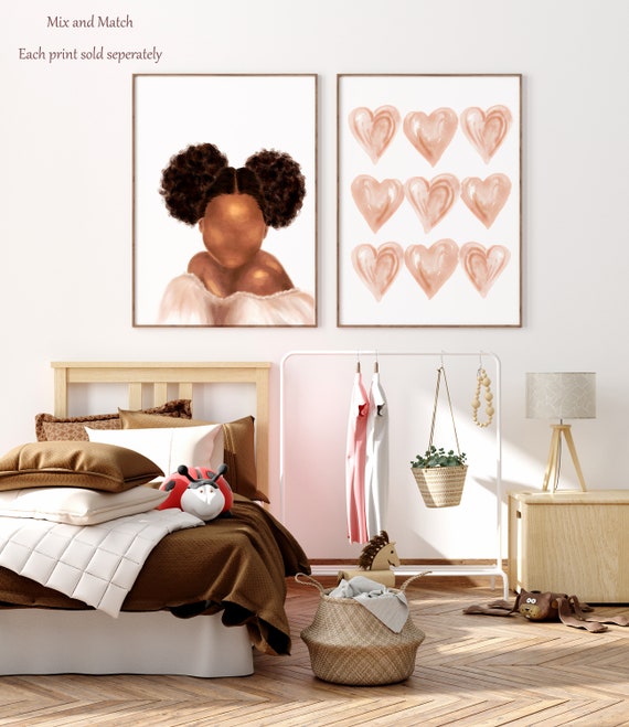 Black Girl Magic Black Princess Wall Art African American