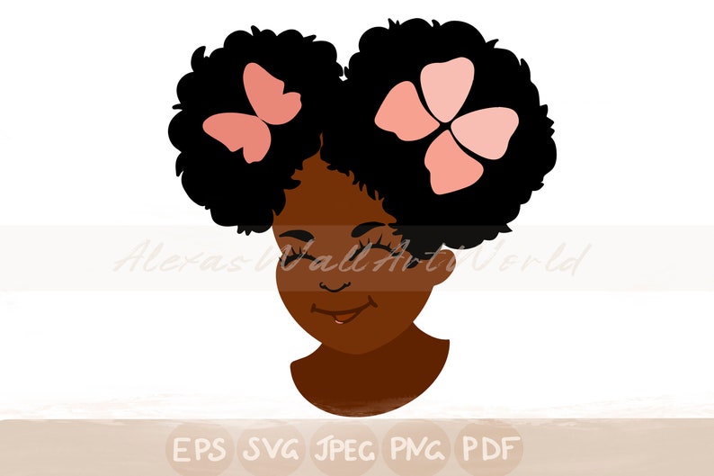 Download Butterfly Peekaboo Black Baby Girl SVG African American ...