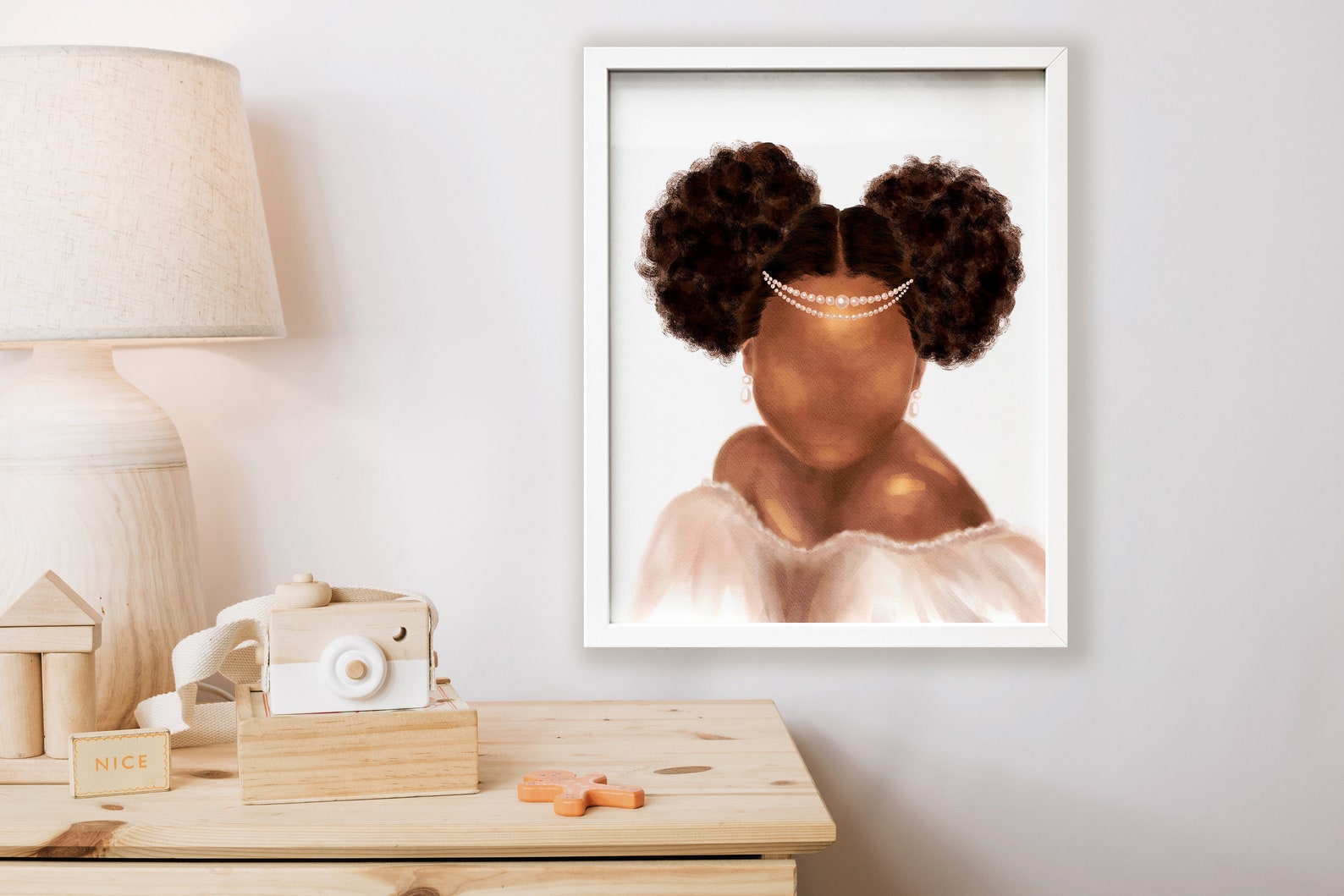 Set of 3 Girls Room Prints African American Little Princess Etsy
