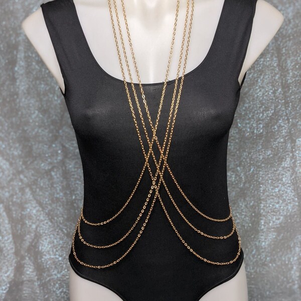 Body Chain Jewelry - Etsy