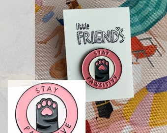 Special Pins with Cats by littleFriends