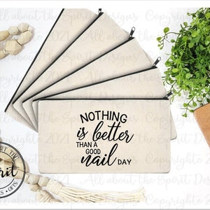 Color Street Zip Pouch: Nail Day Cosmetic Bag