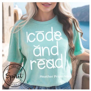 Dyslexia T-Shirt: Code and Read, Bella Canvas Unisex Tee