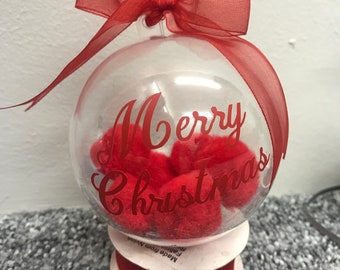 Personalised baubles