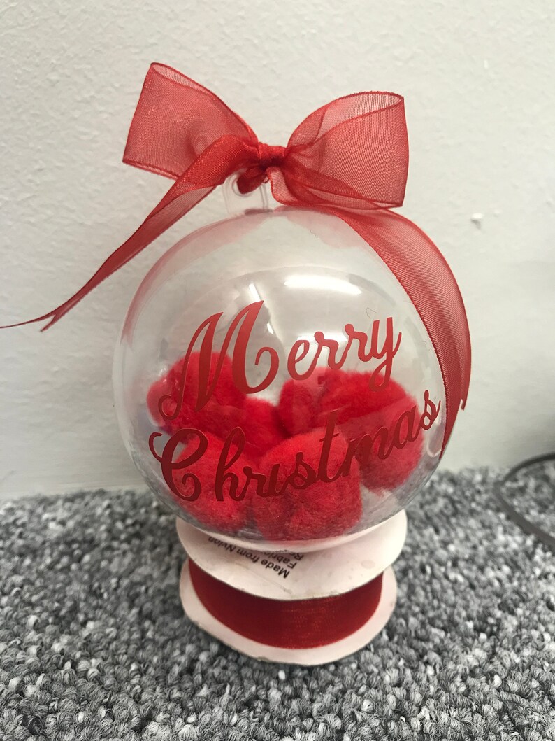 Personalised baubles image 1