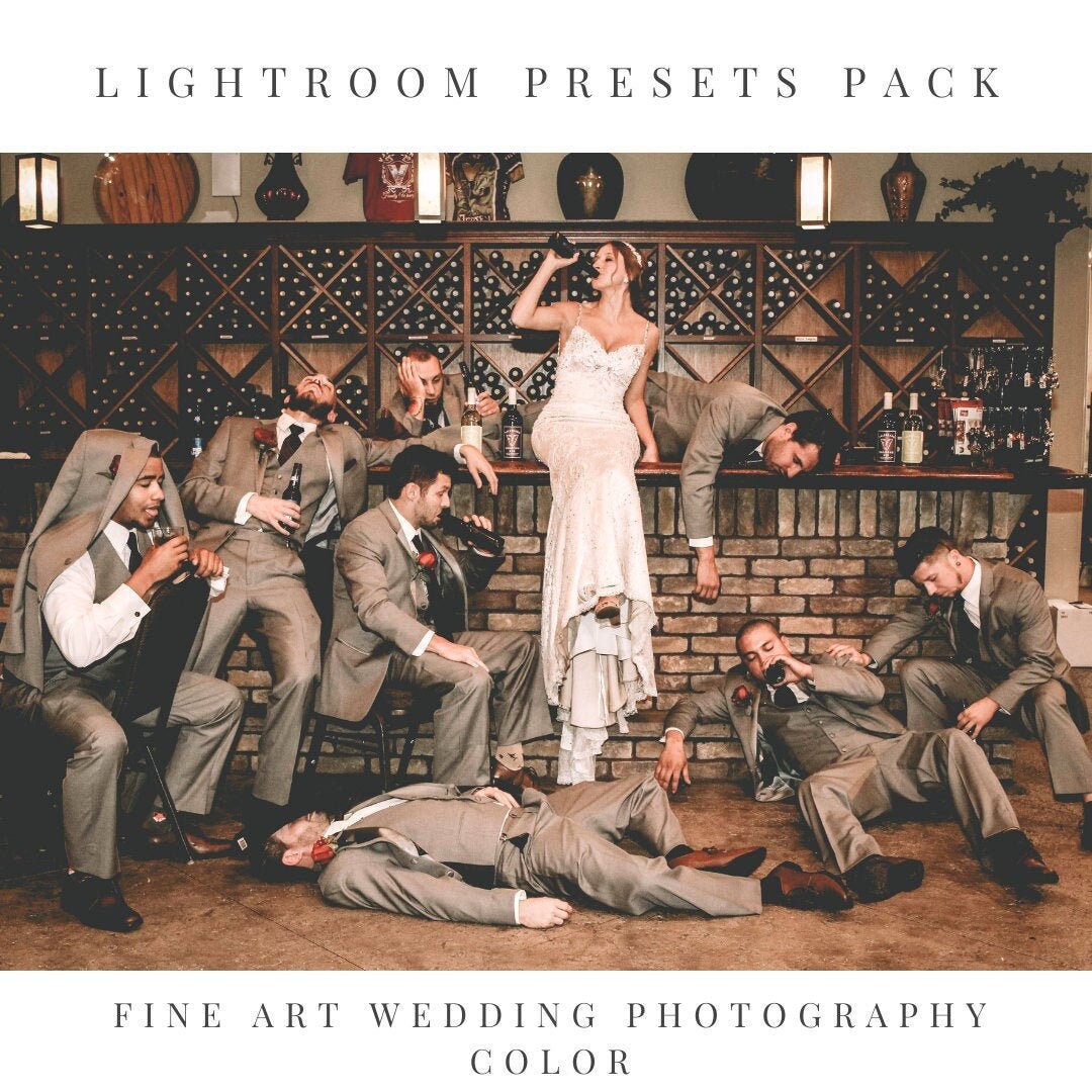 Lightroom Preset Pack 12 for Fine Art Wedding Photography Color Wedding