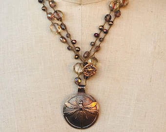 The Dragonfly Pendant Necklace