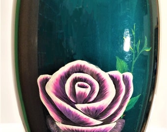 Floral Cremation Urn.  "Lavender Rose" A great urn for any nature or flower lover.