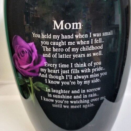 Adult Cremation Urn for Mom Mother Great Ash Urn for Mom Etsy