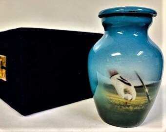 Golfer Keepsake cremation  urn | Golfing Cremation Urn | Golf Keepsake Cremation Urn | Golf Themed urn