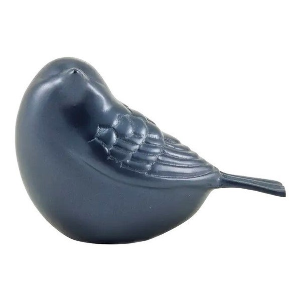 Bluebird Songbird Ash keepsake urn |  Cremation urn for bird lovers | Decorative urn for any location