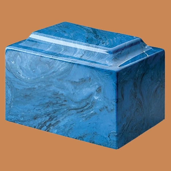 Mystic Cultured Marble Cremation Urn