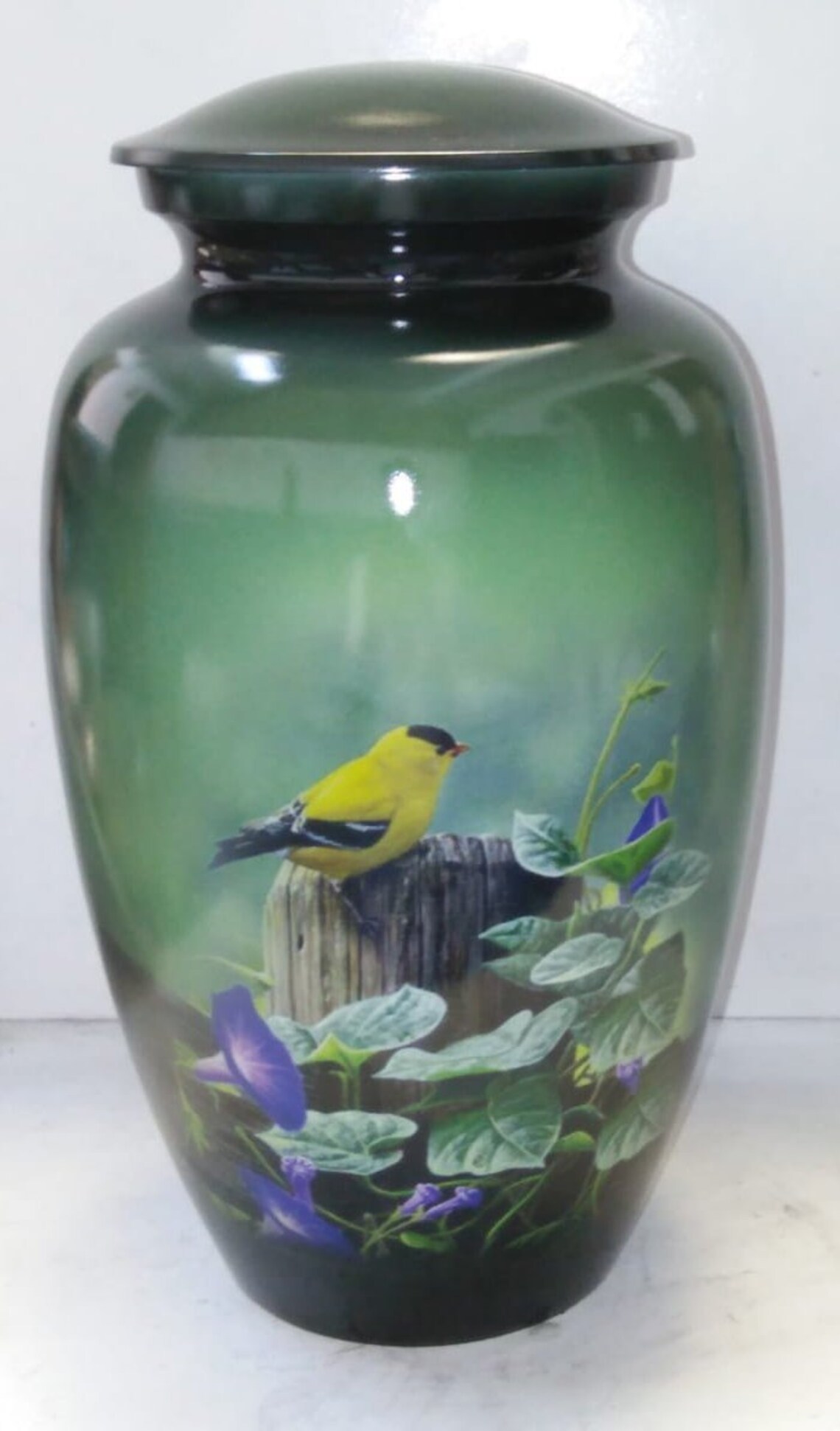 Goldfinch Cremation Urn Adult size Themed bird cremation Etsy