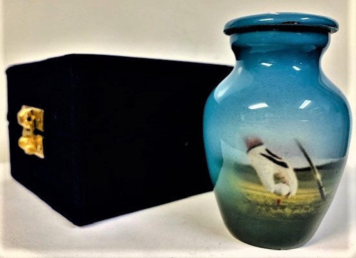 Golfer Keepsake Cremation Urn Golfing Cremation Urn Golf Etsy