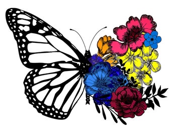 Butterfly clipart, PNG, beautiful design