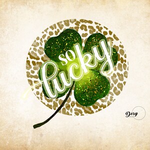 Lucky PNG Saint Patrick's Day sublimatie illustraties digitaal ontwerp downloaden klaver png, st Patty's day png, Desy