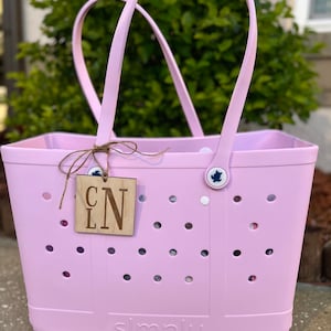 Monogram Tags | Diaper Bag Tags | Ornaments | Wooden Monogrammed Ornaments | Rustic Baby | Farmhouse Baby
