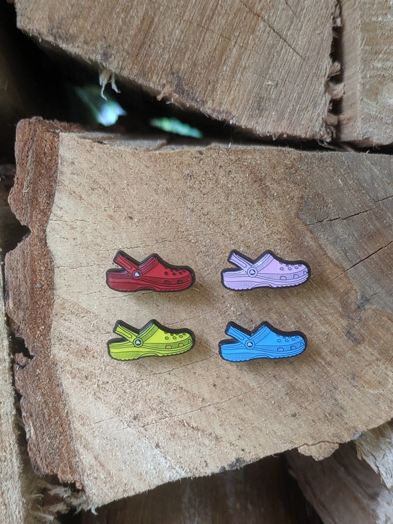 Croc Enamel Pin Rainbow Pack | Etsy