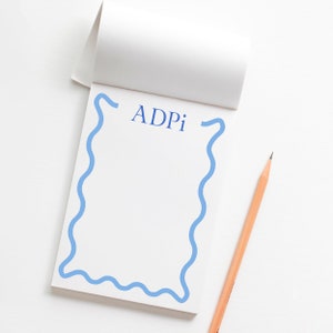Sorority Notepad - Alpha Delta Pi