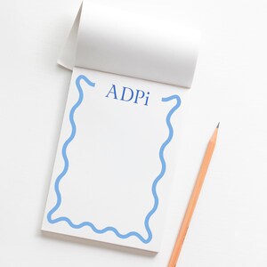 Sorority Notepad - Chi Omega - Pi Beta Phi - Kappa Delta - Tri Delt ...