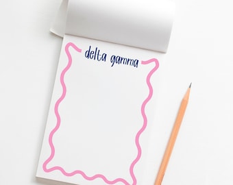 Sorority Notepad - Delta Gamma