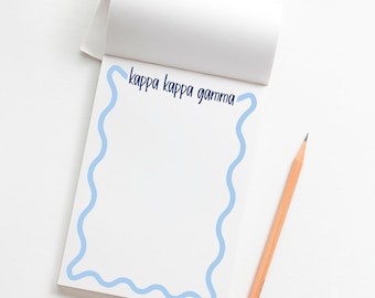Sorority Notepad - Kappa Kappa Gamma